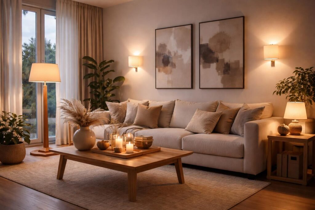 découvrez comment la décoration et la lumière s'associent pour créer une ambiance unique et chaleureuse dans votre intérieur, alliant esthétique et fonctionnalité.