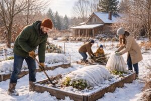 découvrez les travaux d’hiver sécuritaires à réaliser sans danger, pour entretenir et préparer votre maison durant la saison froide.