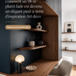 Transformation d'un pied-à-terre d'inspiration Art déco