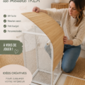 Un meuble IKEA personnalisé avec des éléments DIY