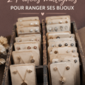 Idées créatives de rangement pour bijoux avec différents DIY