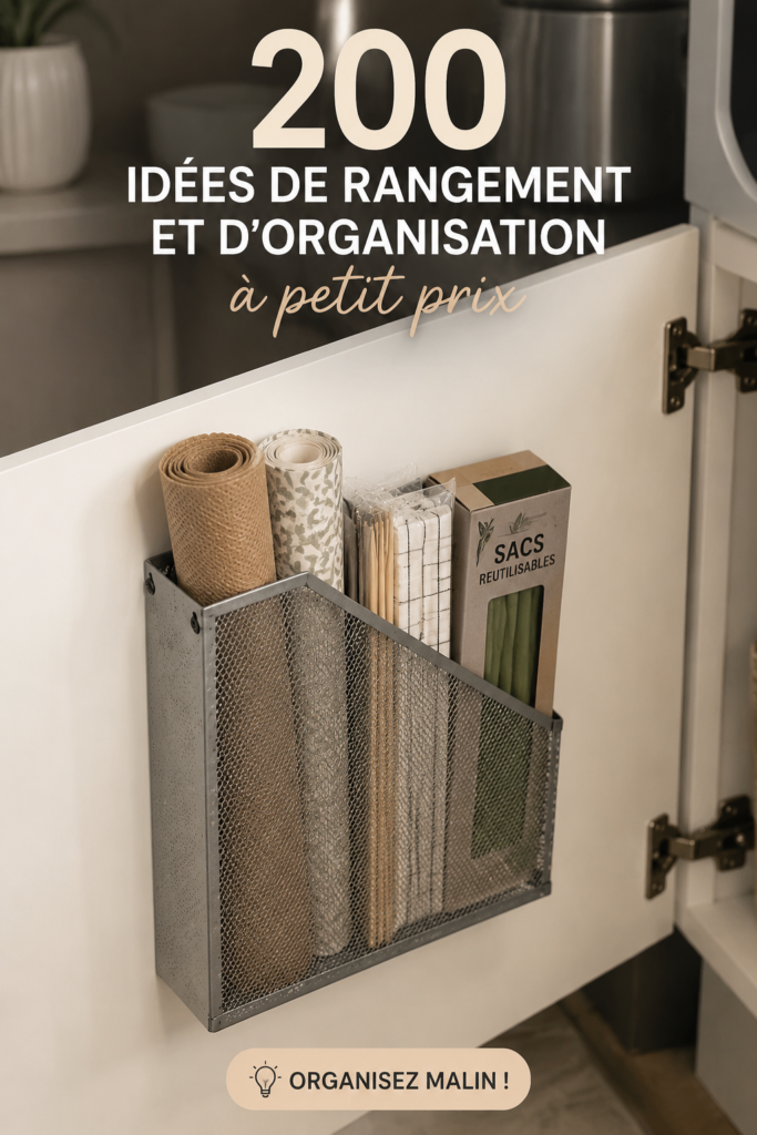 Vue d'une pièce bien organisée avec des solutions de rangement DIY pratiques et esthétiques.
