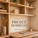 Un aperçu moderne du studio Borrego, bien aménagé et chaleureux