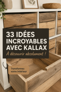 Un meuble Kallax Ikea réaménagé en espace de rangement créatif