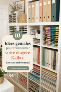 Étagères Kallax réaménagées avec créativité et style