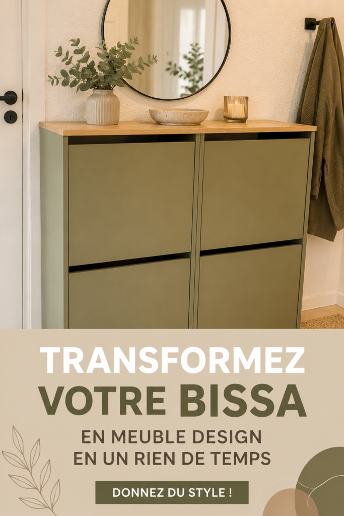 Un meuble pas cher transformé en une pièce de décoration moderne